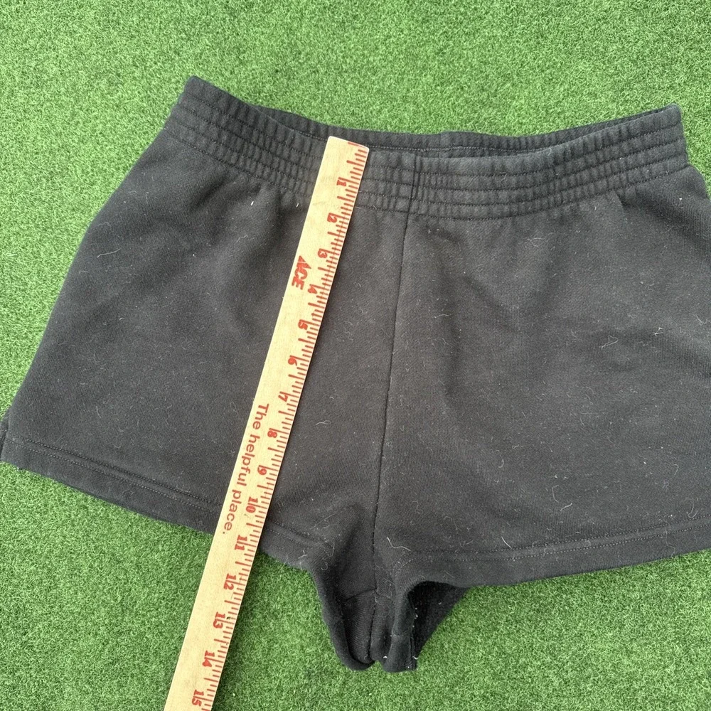 Black TNA Sweatfleece Cozy Fleece‎ Perfect Fit Shorts From Aritzia Size: M